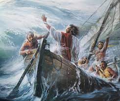 Jezus pomiri vihar